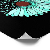 Herstel is een drug alcohol bewustzijn verslaving  poster (Hoek)