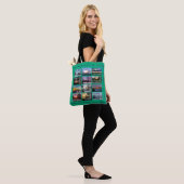 Herstel is een reis en slogans 25R Tote Bag (Op model)