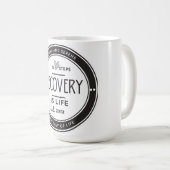 Herstel is leven, 12 stappen herstel verjaardag koffiemok (Voorkant rechts)