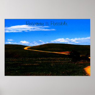 Herstel is mogelijk poster/Motivatie Poster