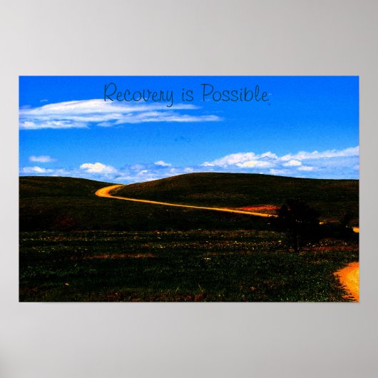 Herstel is mogelijk poster/Motivatie Poster (Voorkant)