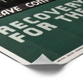 Herstel is mogelijk voor de Magave Ill Poster (Hoek)