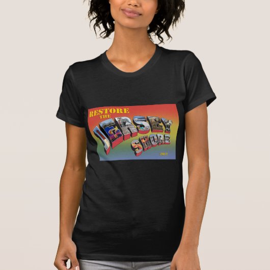 Herstel Jersey Shore Hurricane Relief T shirt (Voorkant)