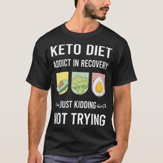 Herstel Keto Dieet Ketogene Keton Ketose T-shirt (Voorkant)