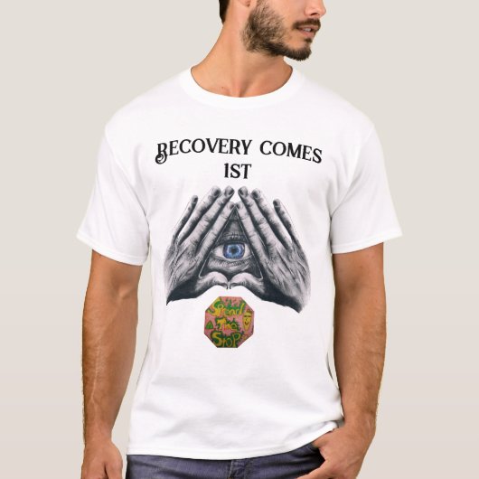 Herstel komt als eerste t-shirt (Voorkant)