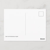 Herstel - Liefdadigheidsfonds Gift Item Briefkaart (Achterkant)