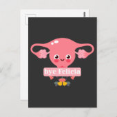 Herstel na baarmoederverwijdering Operatie Uterus  Briefkaart (Voorkant / Achterkant)