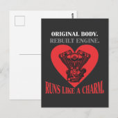 Herstel na openhartoperatie briefkaart (Voorkant / Achterkant)