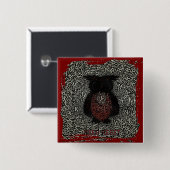Herstel nodig grap vierkante button 5,1 cm (Voorkant /achterkant)