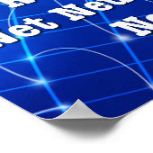 Herstel nu de Netto Neutraliteit! Poster (Hoek)