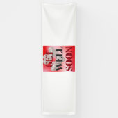 Herstel Snel 2.5x8 Vinyl Banner (Verticaal)