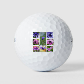 Herstel snel Anemoon Fotocollage Golfballen