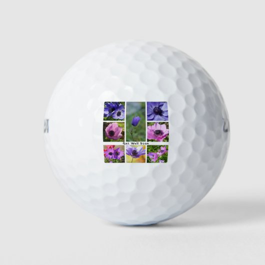 Herstel snel Anemoon Fotocollage Golfballen (Voorkant)