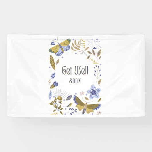 Herstel Snel Blues 3x5 Vinyl Banner (Horizontaal)