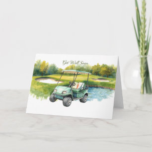 Herstel snel met Golfkar op het groen Kaart