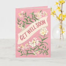 Herstel Snel Roze Zachte Pastel Bloemenbanner