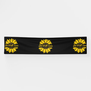 Herstel Snel Zonnebloem 2.5x12 Vinyl Banner