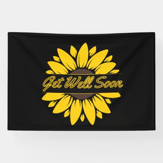 Herstel Snel Zonnebloem 4x6 Vinyl Banner (Horizontaal)