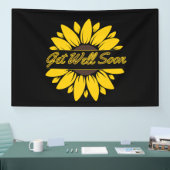 Herstel Snel Zonnebloem 4x6 Vinyl Banner (Beurs)