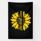 Herstel Snel Zonnebloem 4x6 Vinyl Banner (Verticaal)