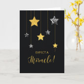 Herstel Sober Support Miracles Nieuwjaar Ster Kaart (Gele Bloem)