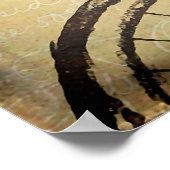 herstel van Antiek winkels (Floral Bicycle) Poster (Hoek)