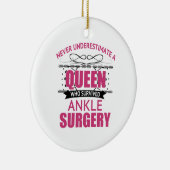 Herstel van de anekleurigheid voor vrouwen keramisch ornament (Rechts)