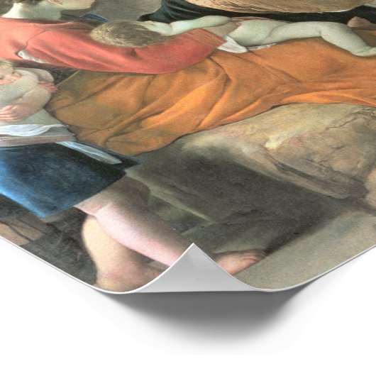 Herstel van de baai van San Salvador Poster (Hoek)