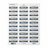 Herstel van de bergenbruiloft etiket (Full Sheet)