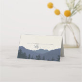 Herstel van de bergenbruiloft plaatskaartje (Voorkant)