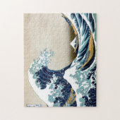 Herstel van de Grote Golf van Kanagawa door Hokusa Legpuzzel (Verticaal)