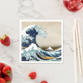 Herstel van de Grote Golf van Kanagawa door Hokusa Servetten (Insitu)