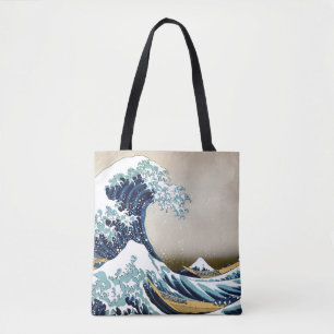 Herstel van de Grote Golf van Kanagawa door Hokusa Tote Bag
