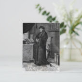 Herstel van de Latijnse taal" Briefkaart (Staand voorkant)