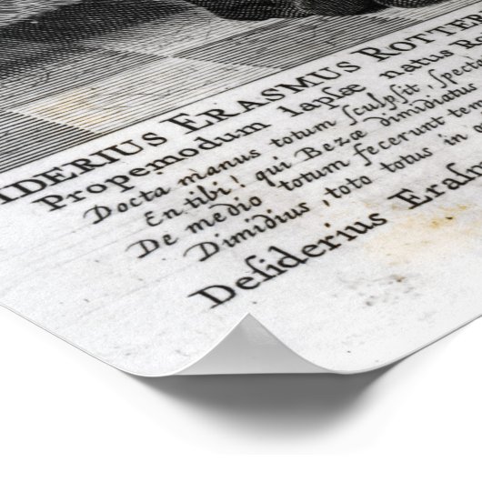 Herstel van de Latijnse taal" Poster (Hoek)