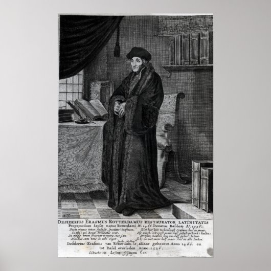 Herstel van de Latijnse taal" Poster (Voorkant)