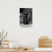 Herstel van de Latijnse taal" Poster (Keuken)