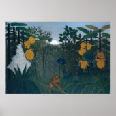 Herstel van de Leeuw-Henri Rousseau Poster (Voorkant)
