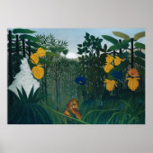 Herstel van de leeuw poster (Voorkant)