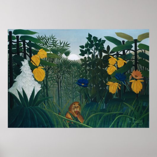 Herstel van de leeuw poster (Voorkant)