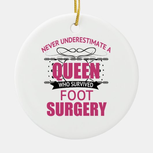 Herstel van de roetchirurgie voor vrouwen keramisch ornament (Voorkant)