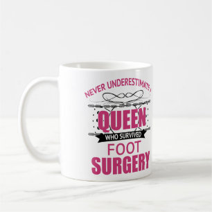 Herstel van de roetchirurgie voor vrouwen koffiemok