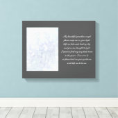 Herstel van Guardian Angel Canvas Afdruk (Insitu (Houten vloer))