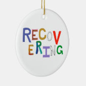 Herstel van het genezen van nieuwe beginnende funk keramisch ornament (Rechts)