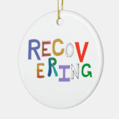 Herstel van het genezen van nieuwe beginnende funk keramisch ornament (Links)