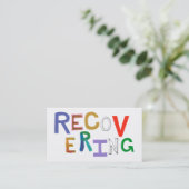 Herstel van het genezen van nieuwe beginnende funk visitekaartje (Staand voorkant)