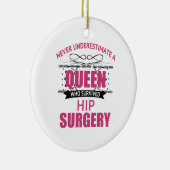 Herstel van heupchirurgie voor vrouwen keramisch ornament (Rechts)