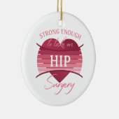 Herstel van heupchirurgie voor vrouwen keramisch ornament (Rechts)