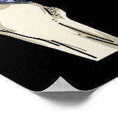 Herstel van hippe chirurgie geeft hippie Hip-verva Poster (Hoek)