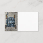 Herstel van kleine motormotoren visitekaartje (Achterkant)